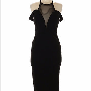 Mesh Black BodyCon Dress Nasty Gal